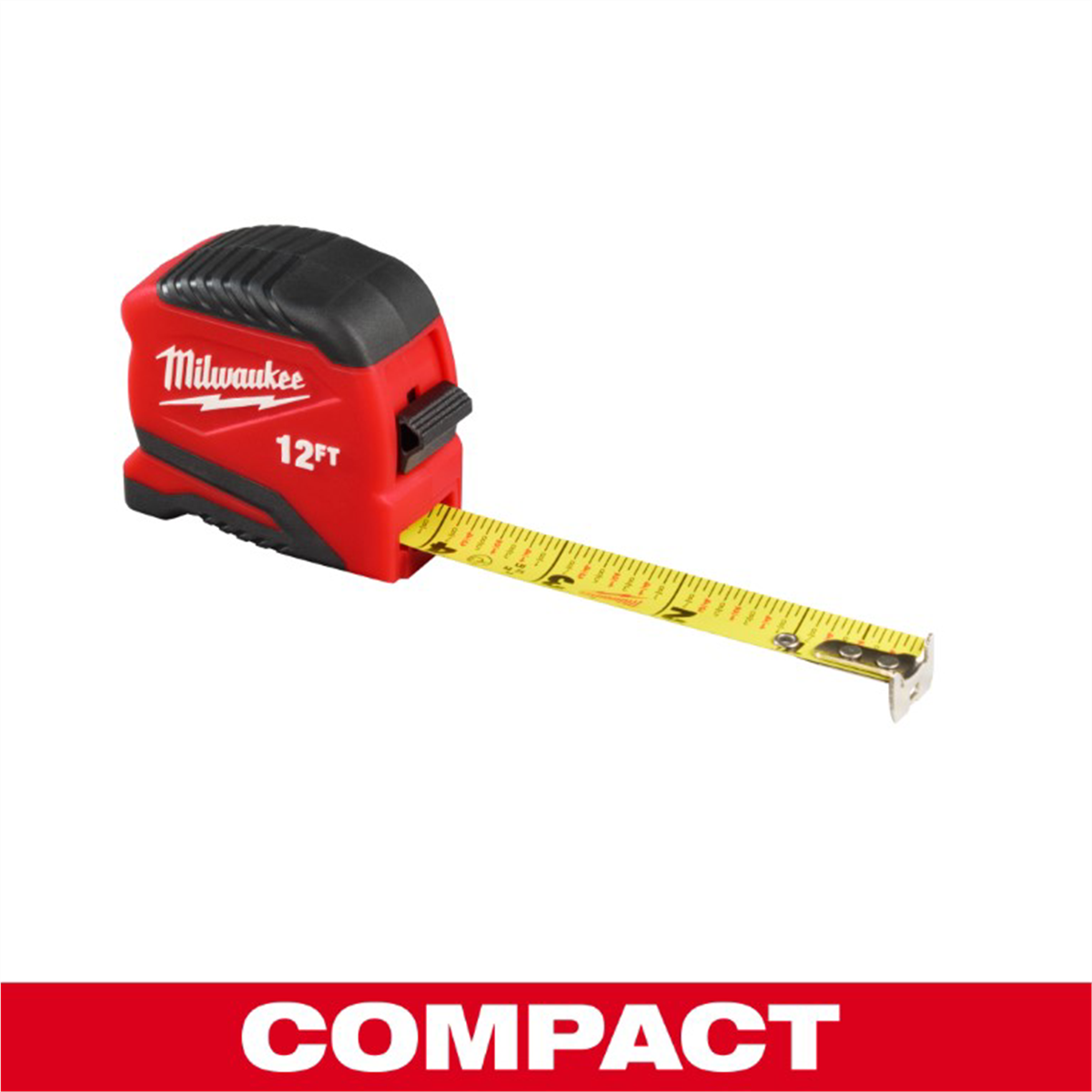 Milwaukee Tool 12ft Compact Tape Measure
