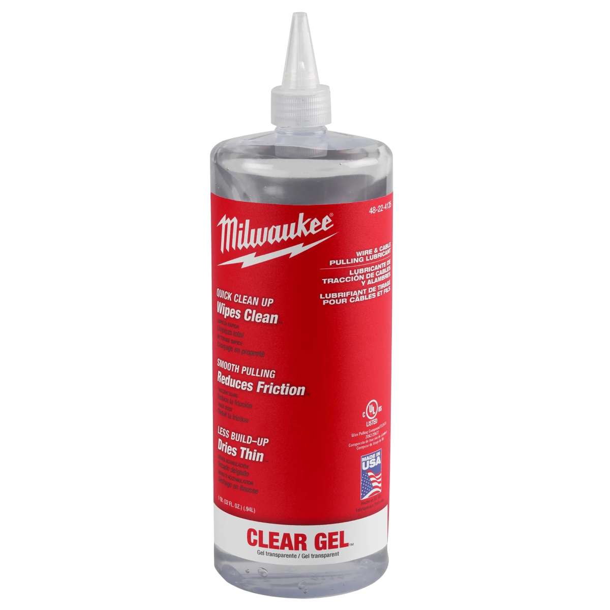 Milwaukee Tool Wire & Cable Pulling Clear Gel Lubricant