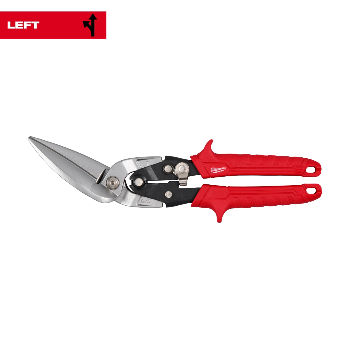 Milwaukee Tool Left Offset Long Cut Aviation Snips