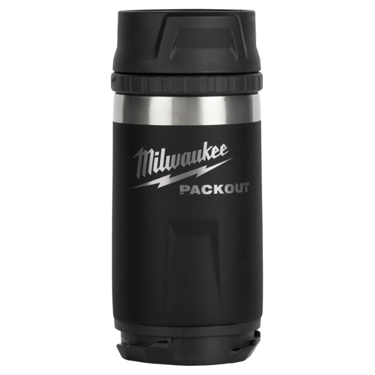 Milwaukee Tool PACKOUT 12oz Insulated Bottle with Sip Lid - Black