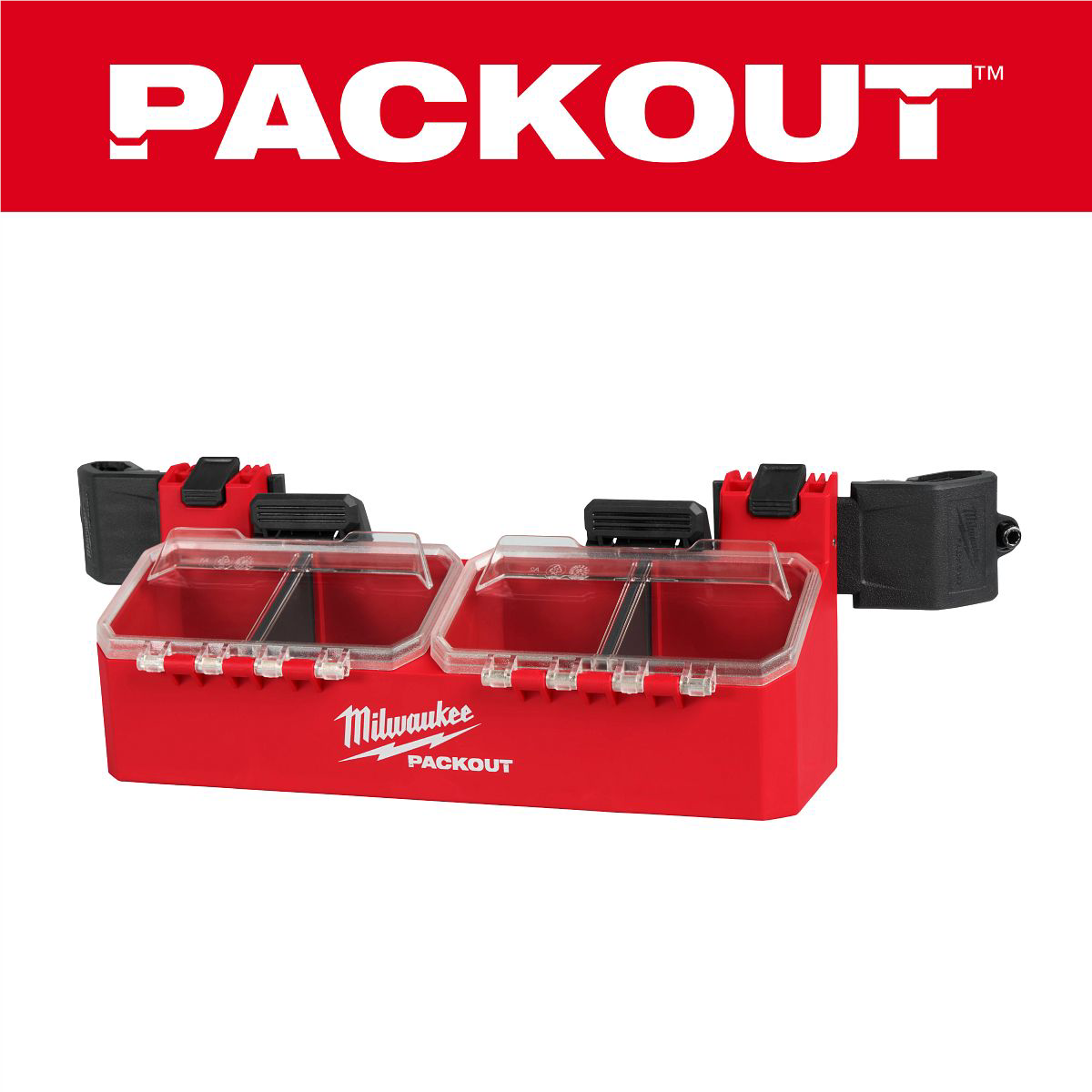Milwaukee Packout™ Tool Box 2-bin Attachment