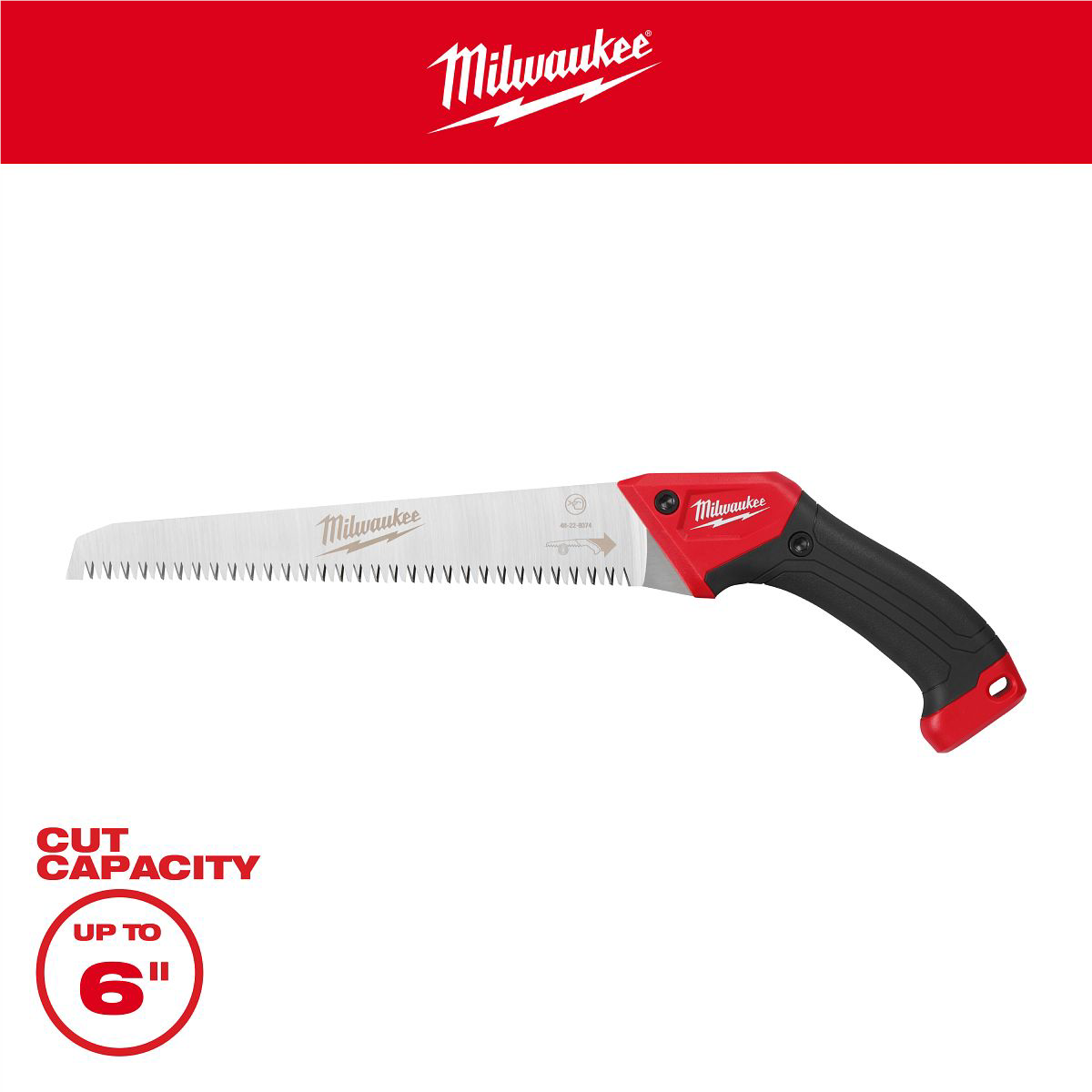 Milwaukee 10” Fixed Pruning Saw ‐ ?straight Blade?