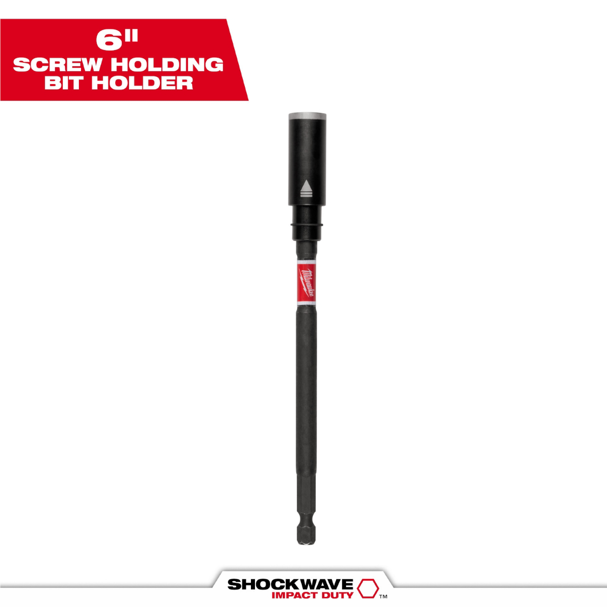 Milwaukee Tool Shockwave Impact Duty 6 Inch Screw Holding Bit Holder