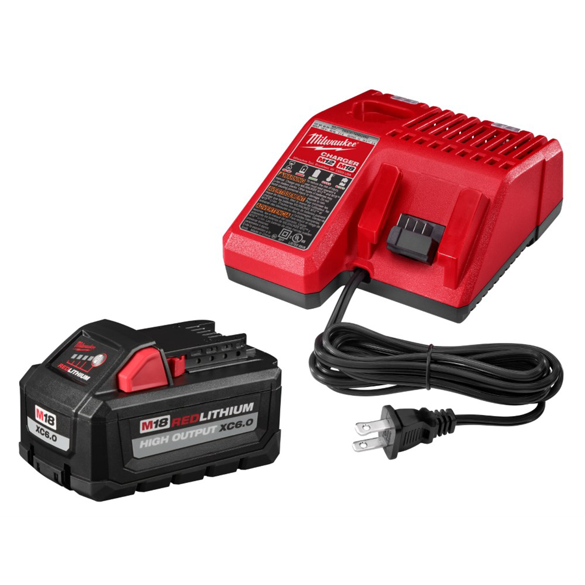Milwaukee Tool M18 Ho 6.0 Starter Kit