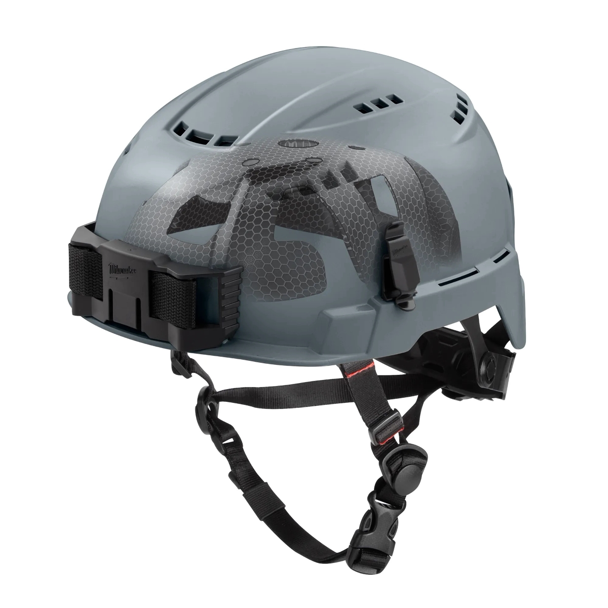 Milwaukee Tool BOLT Gray Vented Safety Helmet with IMPACT ARMOR Liner (USA) - Type 2, Class C