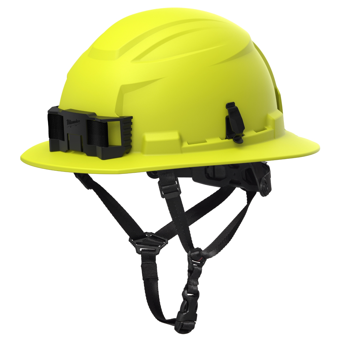 Milwaukee Tool BOLT High Visibility Green Full Brim Safety Helmet ‐ Type 2, Class E