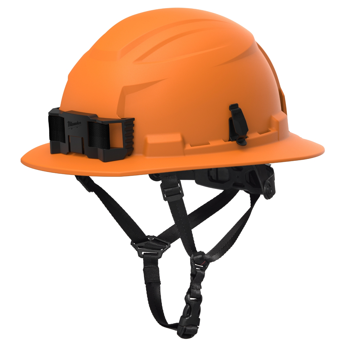 Milwaukee Tool BOLT Orange Full Brim Non-Vented Safety Helmet ‐ Type 2, Class E
