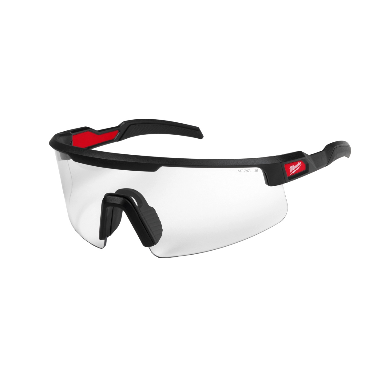 Milwaukee Tool Wrap Around Safety Glasses - Clear Anti-Scratch Lenses