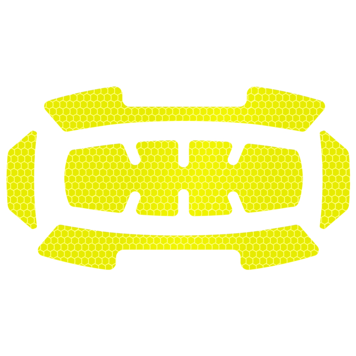 Milwaukee Tool 5PC BOLT Reflective Sticker Set - Yellow