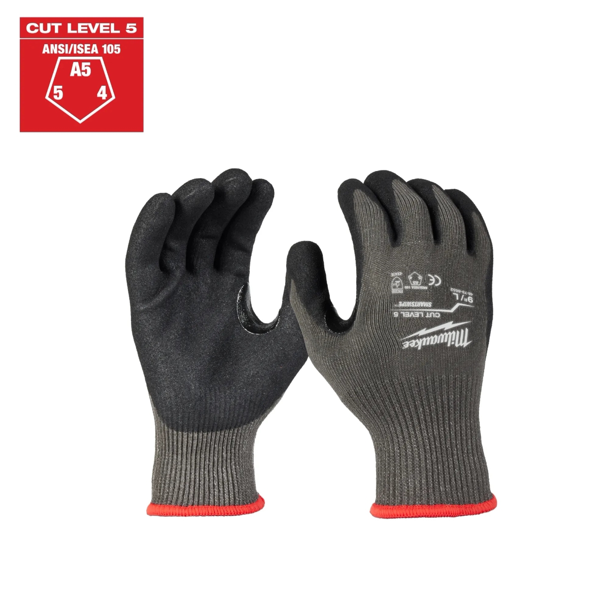 Milwaukee Tool (1) Cut Level 5 Nitrile Dipped Gloves - XL (48-73-8653E)