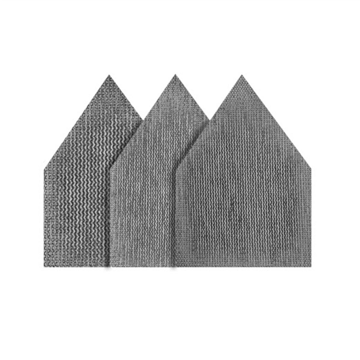 Milwaukee Tool Assorted 80, 120 & 180 Grit Mesh Sanding Sheets for M12 FUEL Orbital Detail Sander (12 PK)