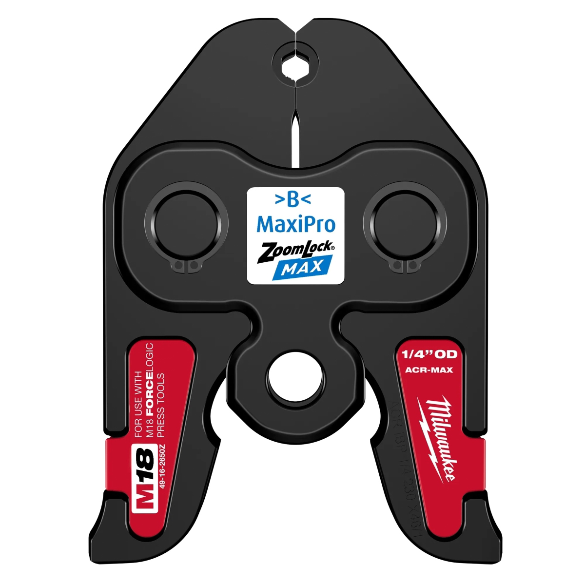 Milwaukee Tool 1/4 Inch ZoomLock® MAX Press Jaw for M18 FORCE LOGIC Press Tools