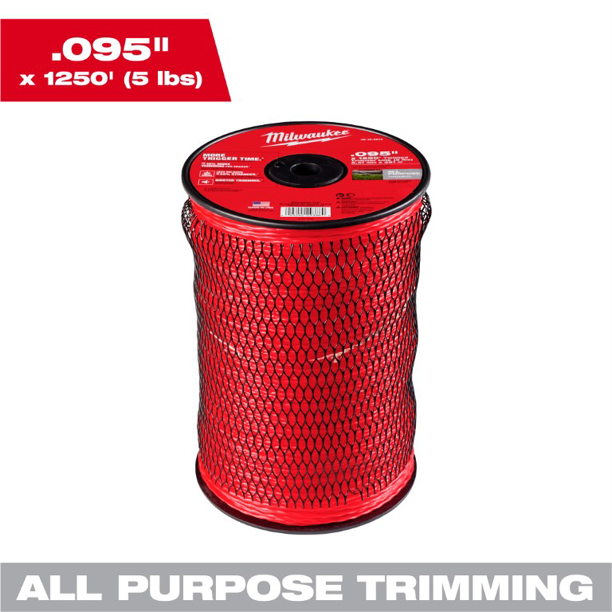 Milwaukee Tool 1250' Spool Of 095 Trimmer Line