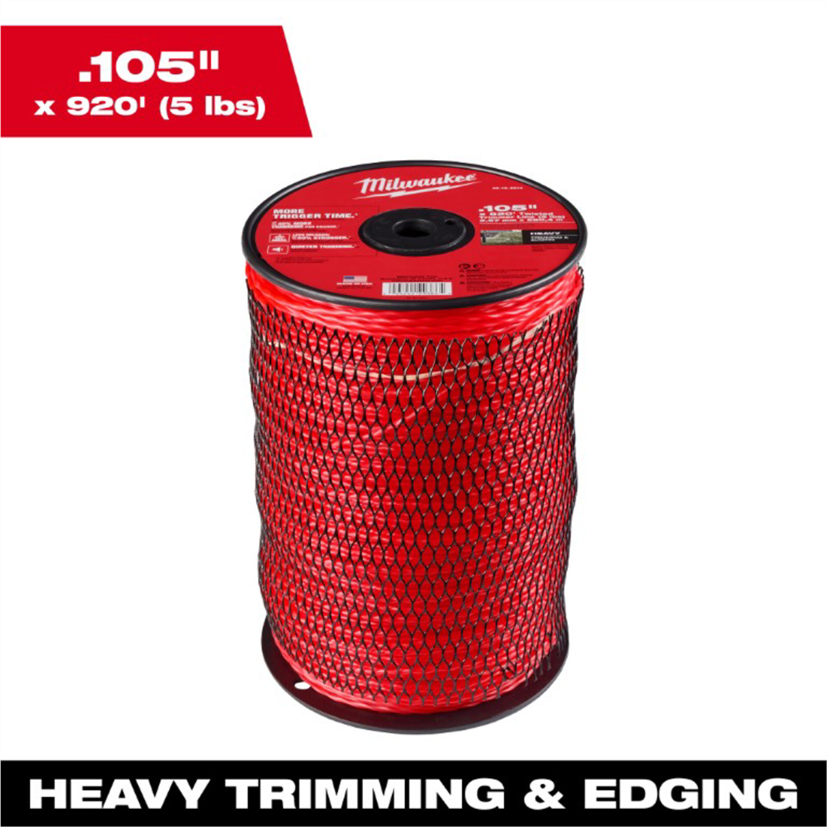 Milwaukee Tool 920' Spool Of 105 Trimmer Line
