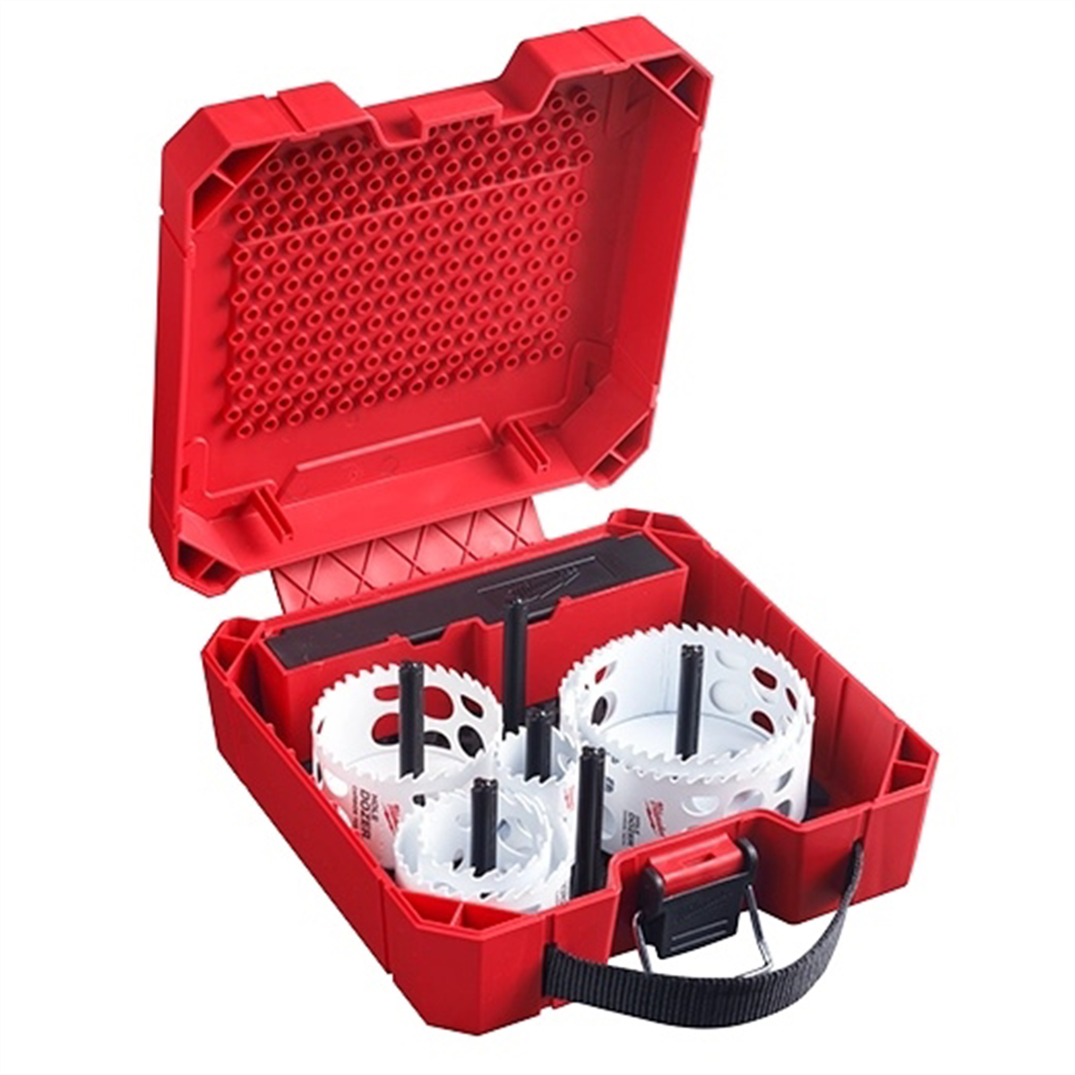 Milwaukee Tool 9 PC HOLE DOZER with Carbide Teeth Large Diameter Hole Saw Kit