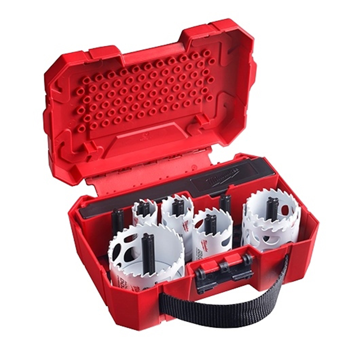 Milwaukee Tool 10 PC HOLE DOZER with Carbide Teeth Electrician Feets Hole Saw Kit