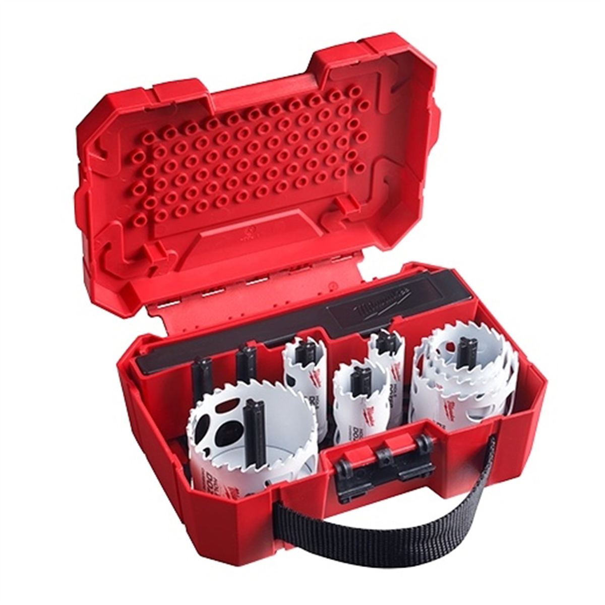 Milwaukee Tool 12 PC HOLE DOZER with Carbide Teeth Plumber Feets Hole Saw Kit