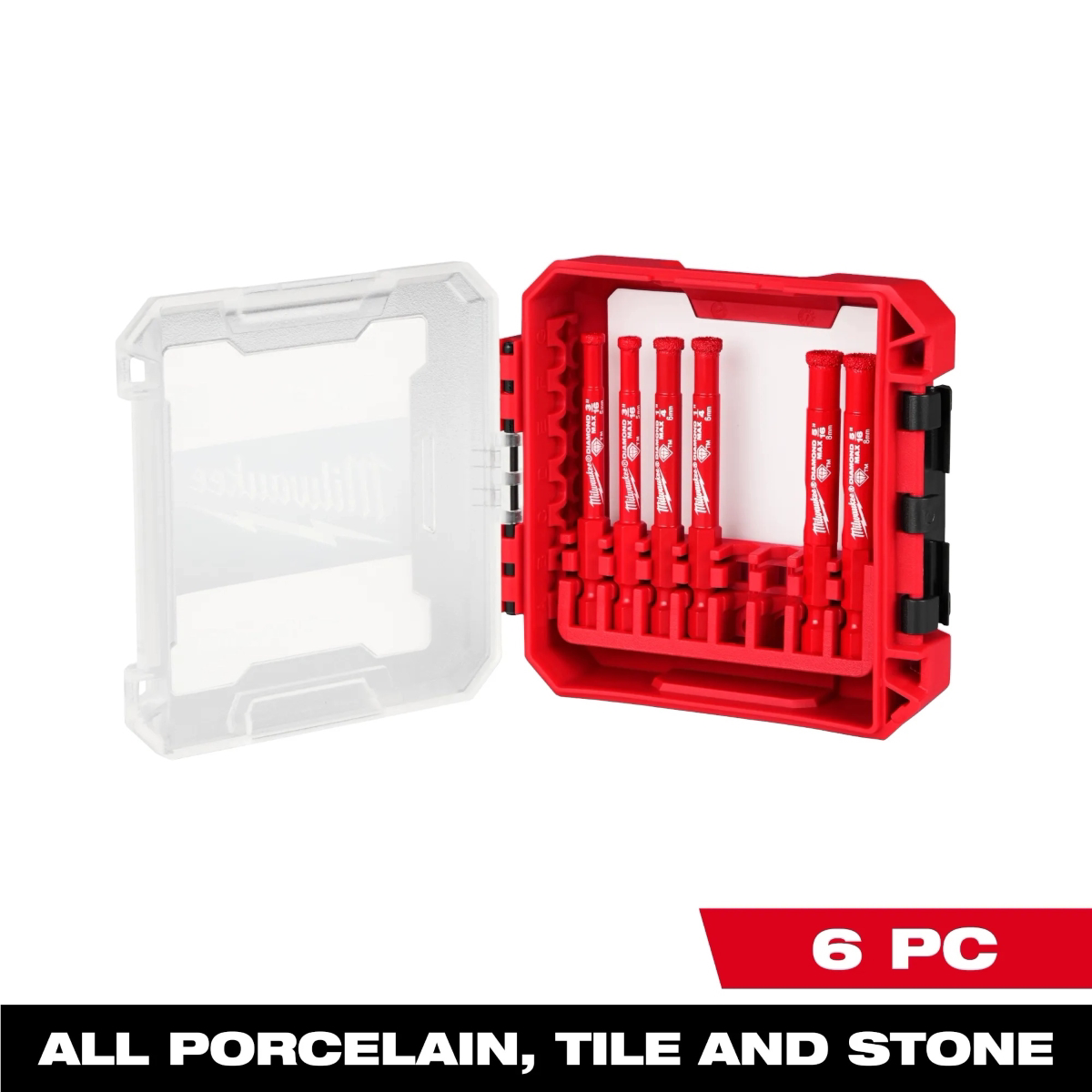 Milwaukee Tool 6PC DIAMOND MAX Hole Saw Bit Set