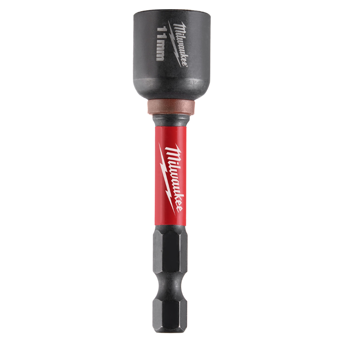 Milwaukee Tool SHOCKWAVE Impact Duty 11MM x 2-9/16 Inch Magnetic Nut Driver Bulk 10