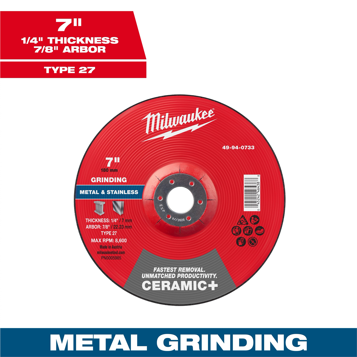 Milwaukee Tool 49-94-0733