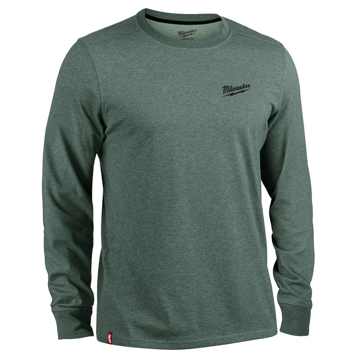 Milwaukee Tool Freeflex Hybrid T - Ls Dark Green M