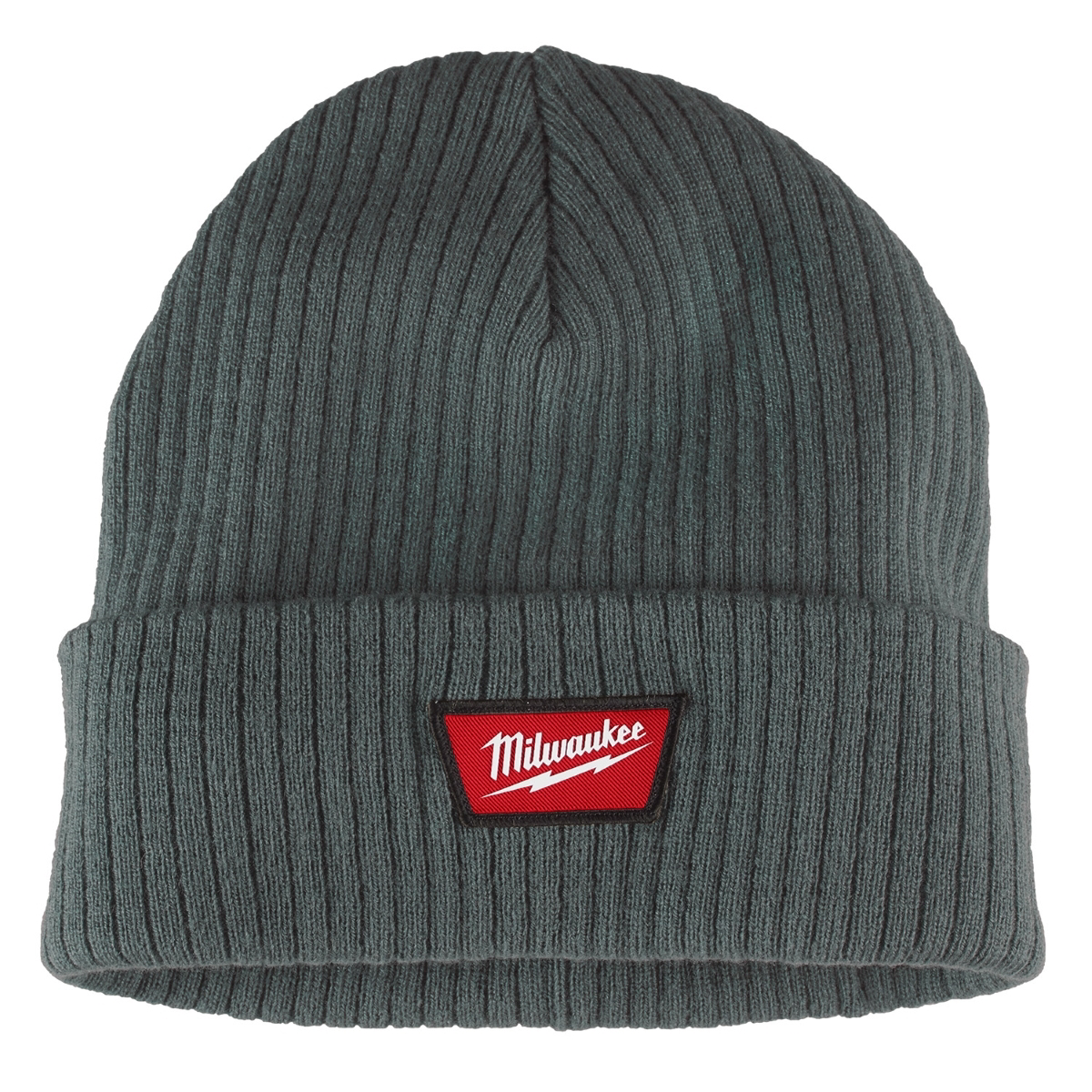 Milwaukee Tool Rib-Knit Cuffed Beanie - Green