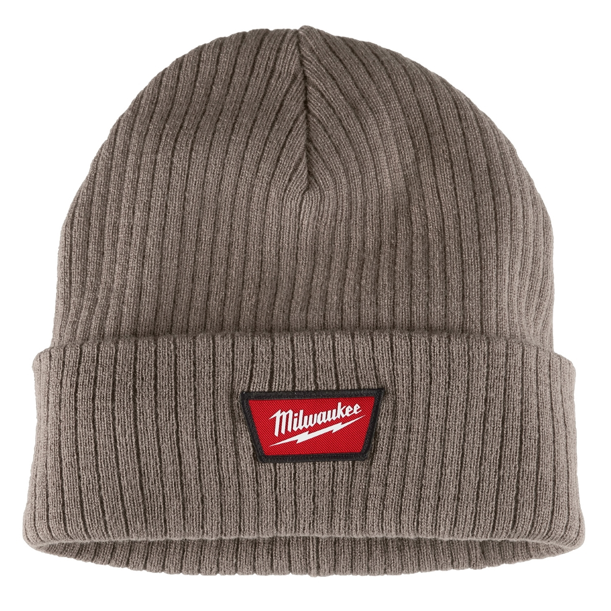 Milwaukee Tool Rib-Knit Cuffed Beanie - Brown