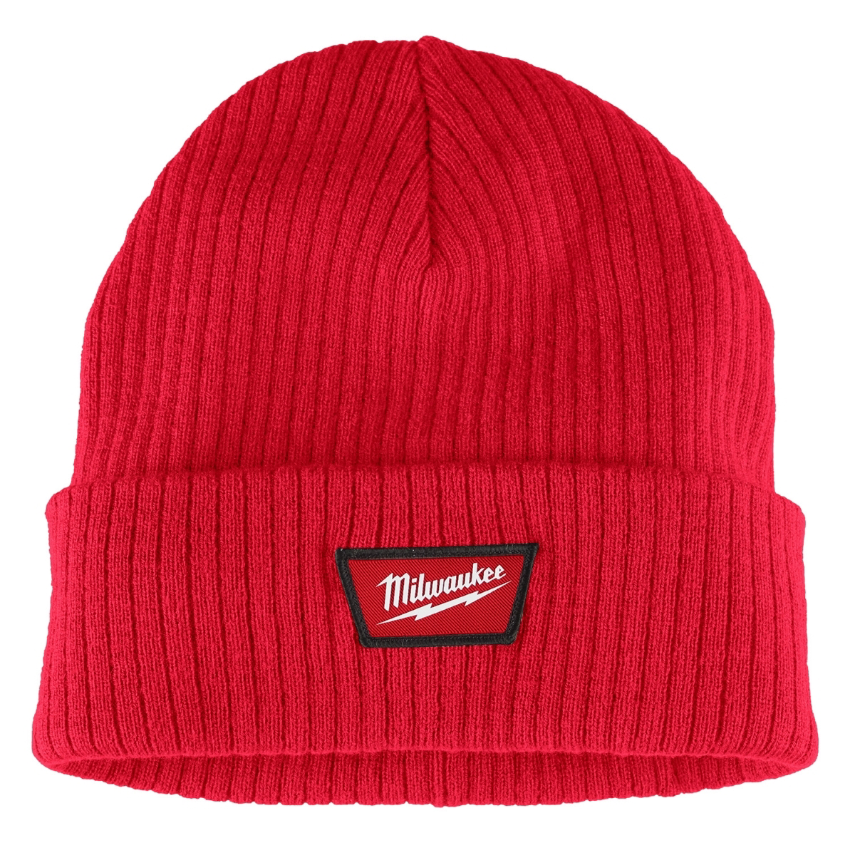Milwaukee Tool Rib-Knit Cuffed Beanie - Red