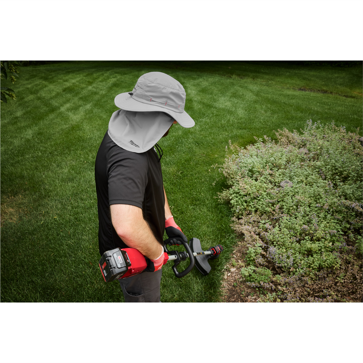 Milwaukee Tool WORKSKIN SUN HAT - GRAY SM