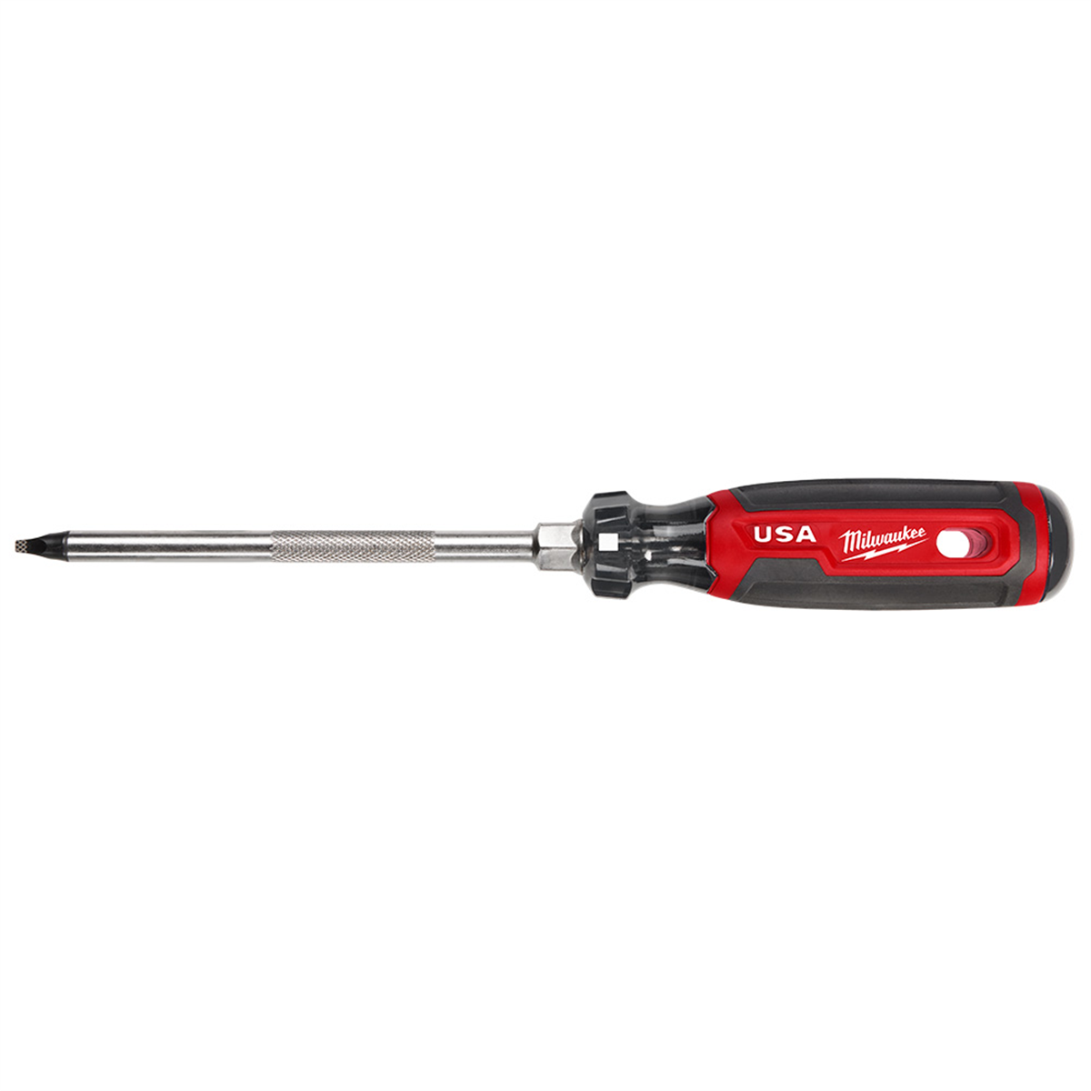 Milwaukee Tool #3 Square 6" Cushion Grip Screwdriver (usa)