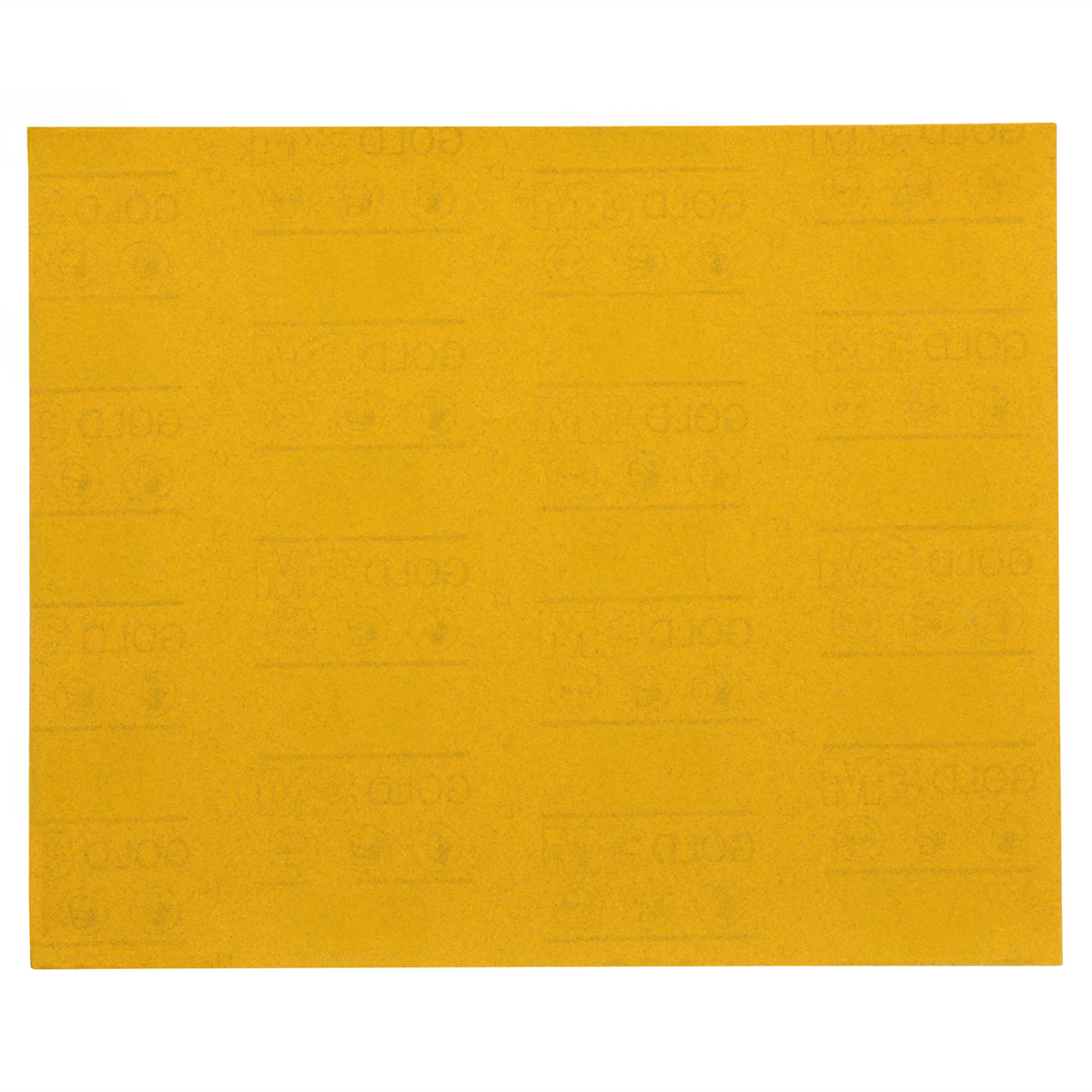 3M Gold Abrasive Sheet 12546, 150, 9 in x 11 in (229 mm x 280 mm)