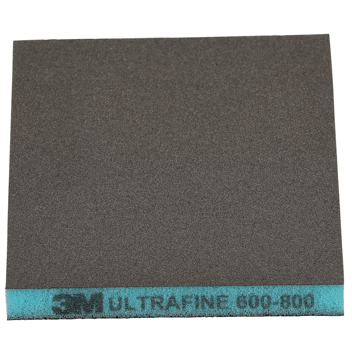 3M Two-Sided Sanding Sponge 23817, 124 mm x 98 mm (4.8 in x 3.8 in), Ultrafine 600-800, Blue