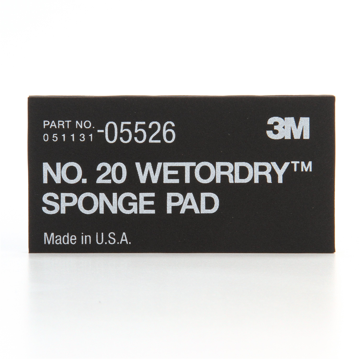 3M Wetordry Sponge Pad 20, 05526, 5 1/2 x 2-3/4 in x 3/8 in