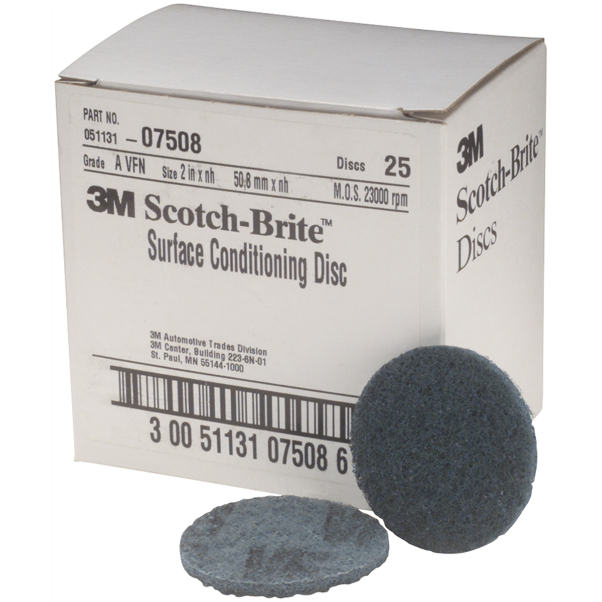 3m Velcro 2" Vf 25/bx
