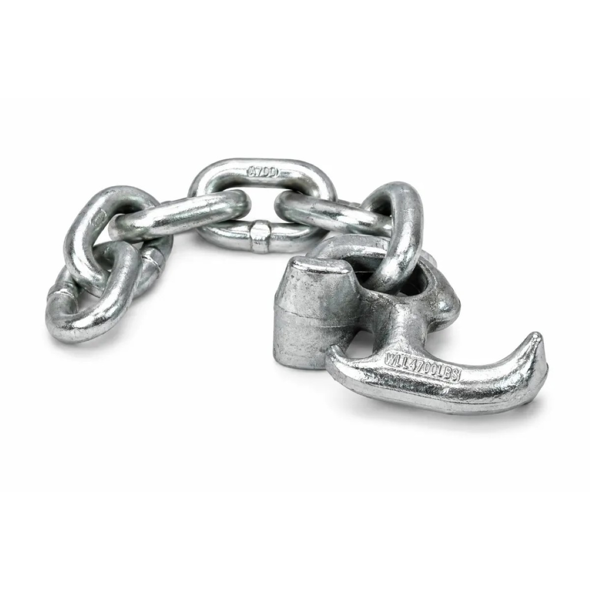 Mo-clamp Gm -inchr-inch Hook W/5/16-inch Chain (silver)