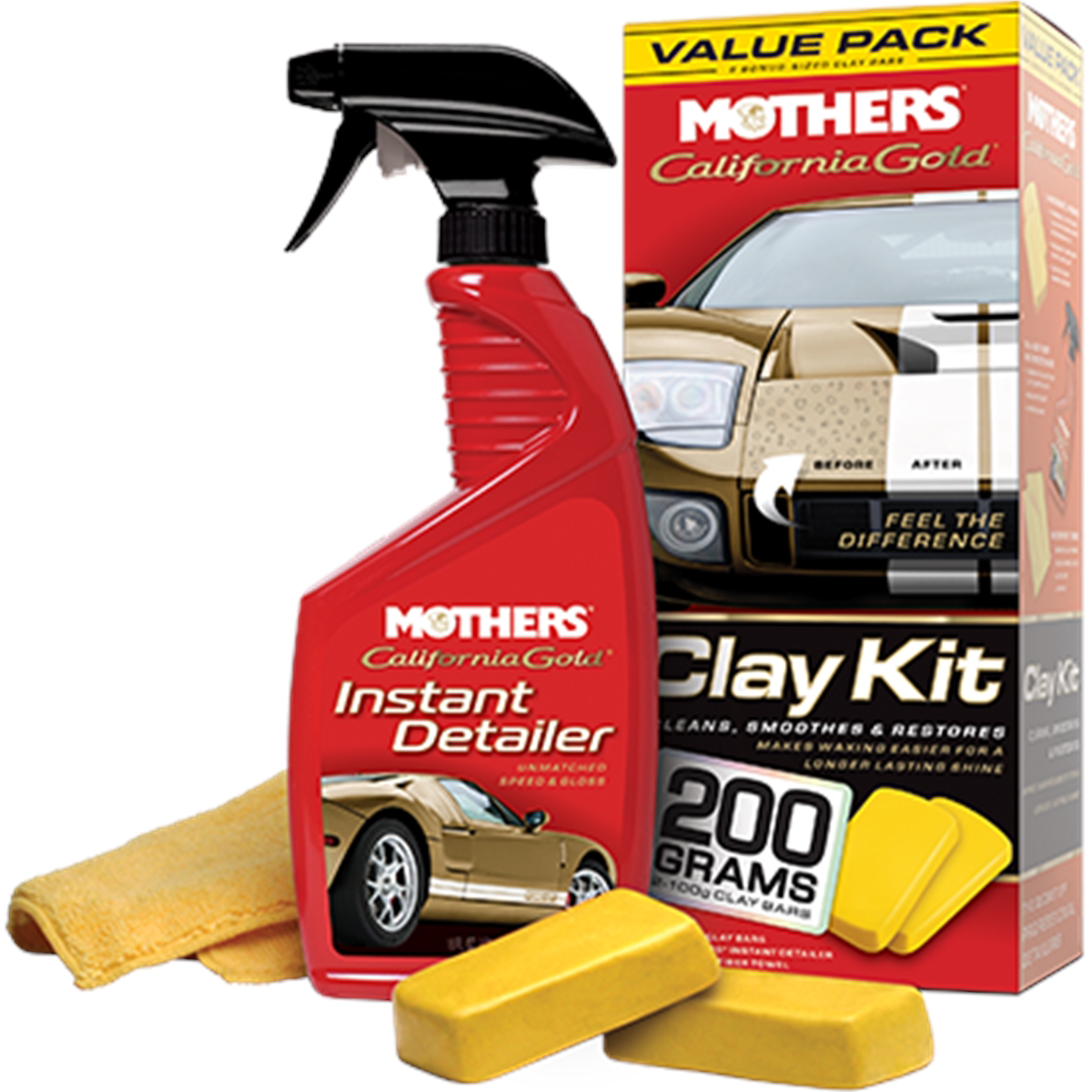 SEM Paints Cali Gold Clay Kit Value Pack