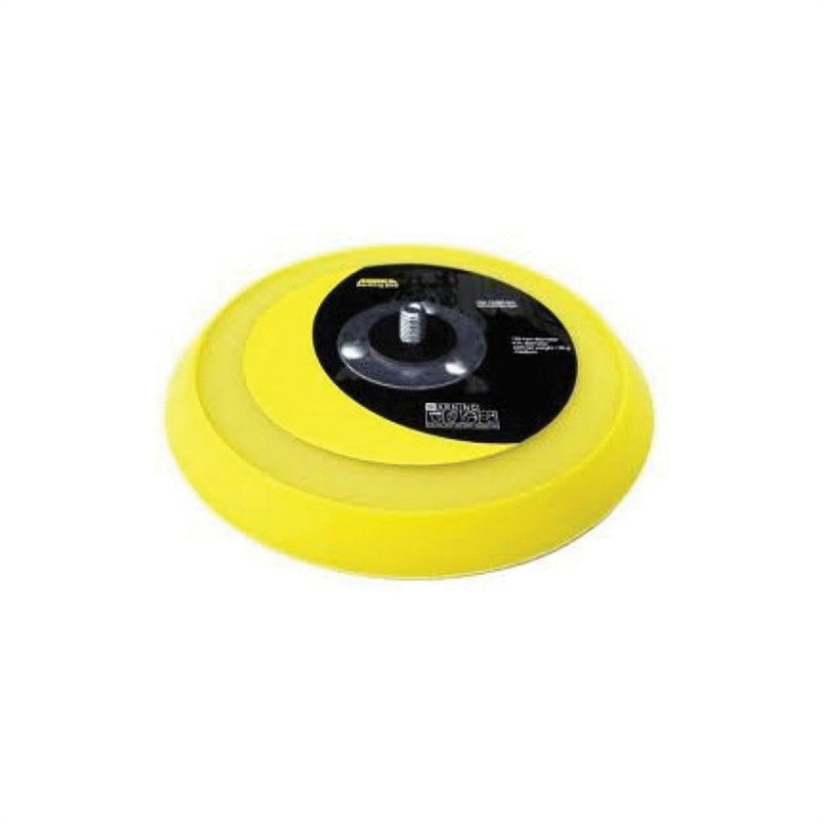 Mirka Abrasives 106SG Back-Up Pad, 6 in Dia, 5/16-24 Arbor, Soft Density, Polyurethane Foam