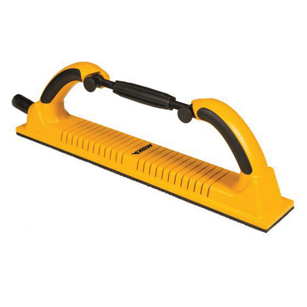 Mirka Abrasives 9116f Flex Grip Faced Sanding Block, 2-3/4 in W x 16-1/2 in L, Hook and Loop Attachment