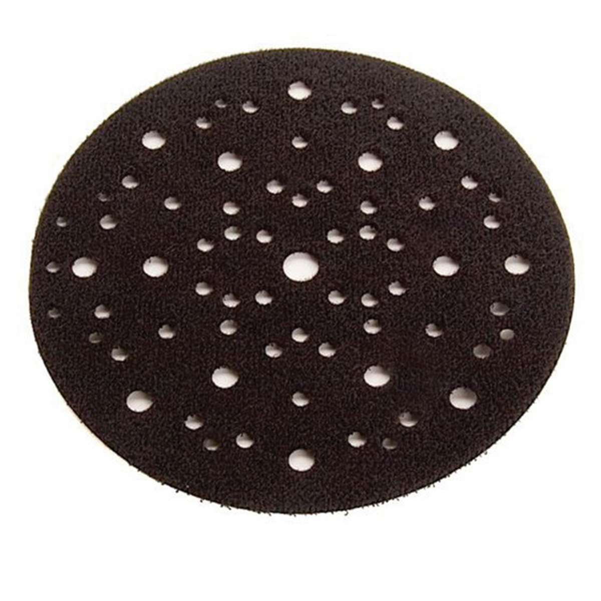 Mirka Abrasives 9956 Grip Faced Interface Pad Protector, 6 in Dia x 1/8 in THK, Hook and Loop Attachment