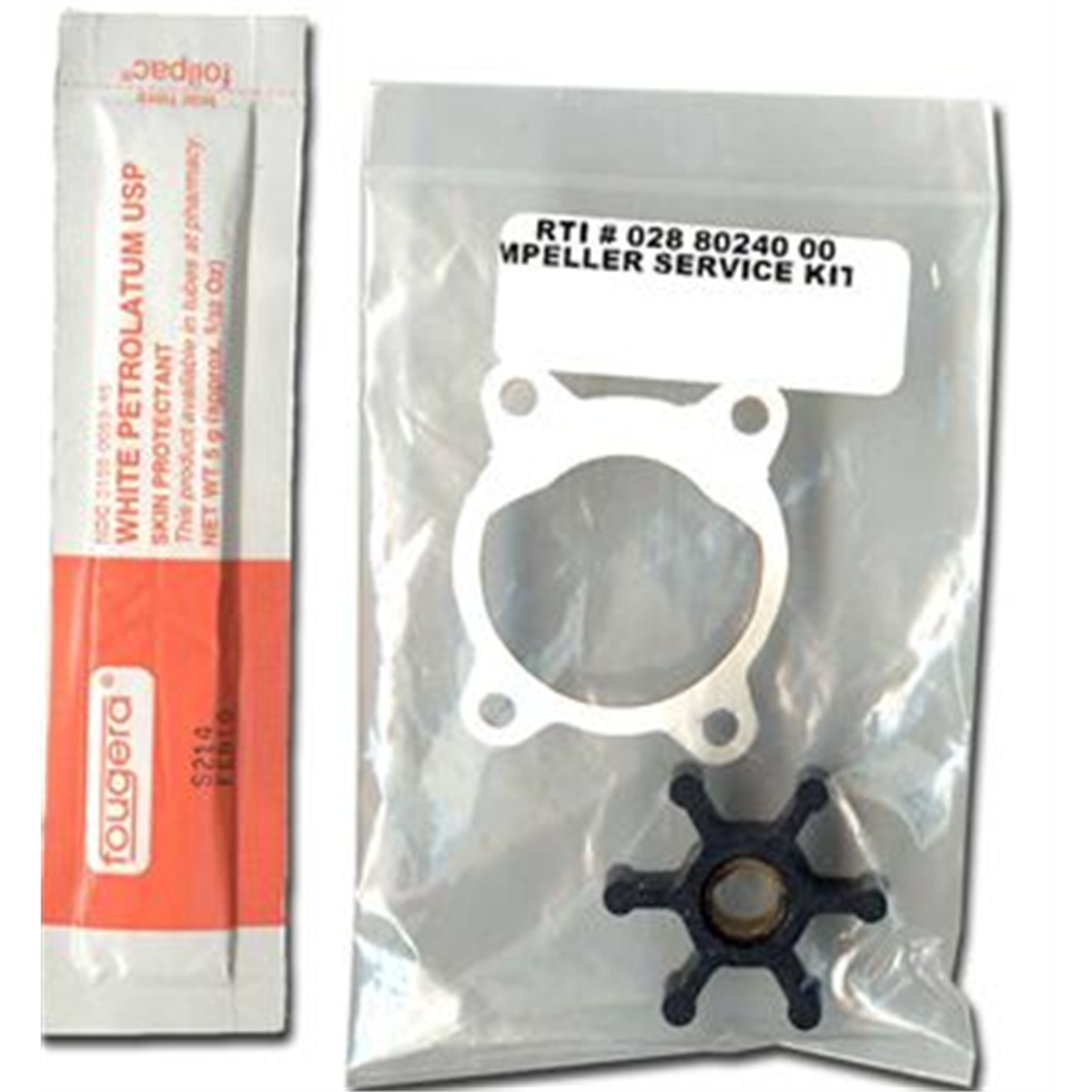 MAHLE Service Solutions MCX Impeller Kit, current model with 4-screw pump cover