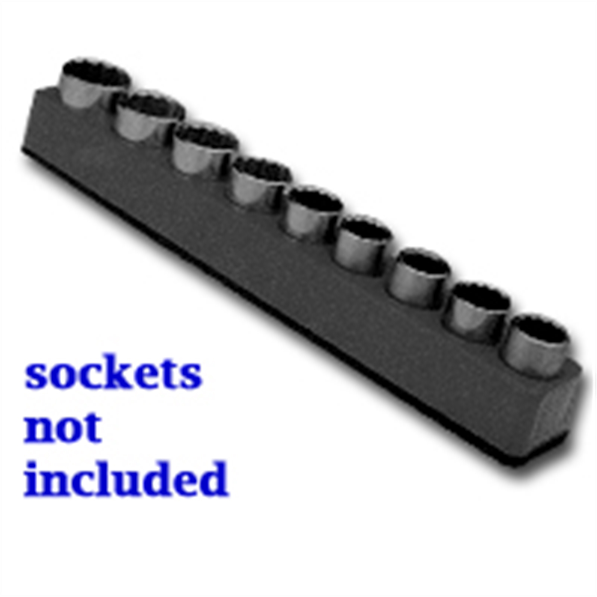 Mechanic's Time Savers Soc Hol 1/2 Mag Black