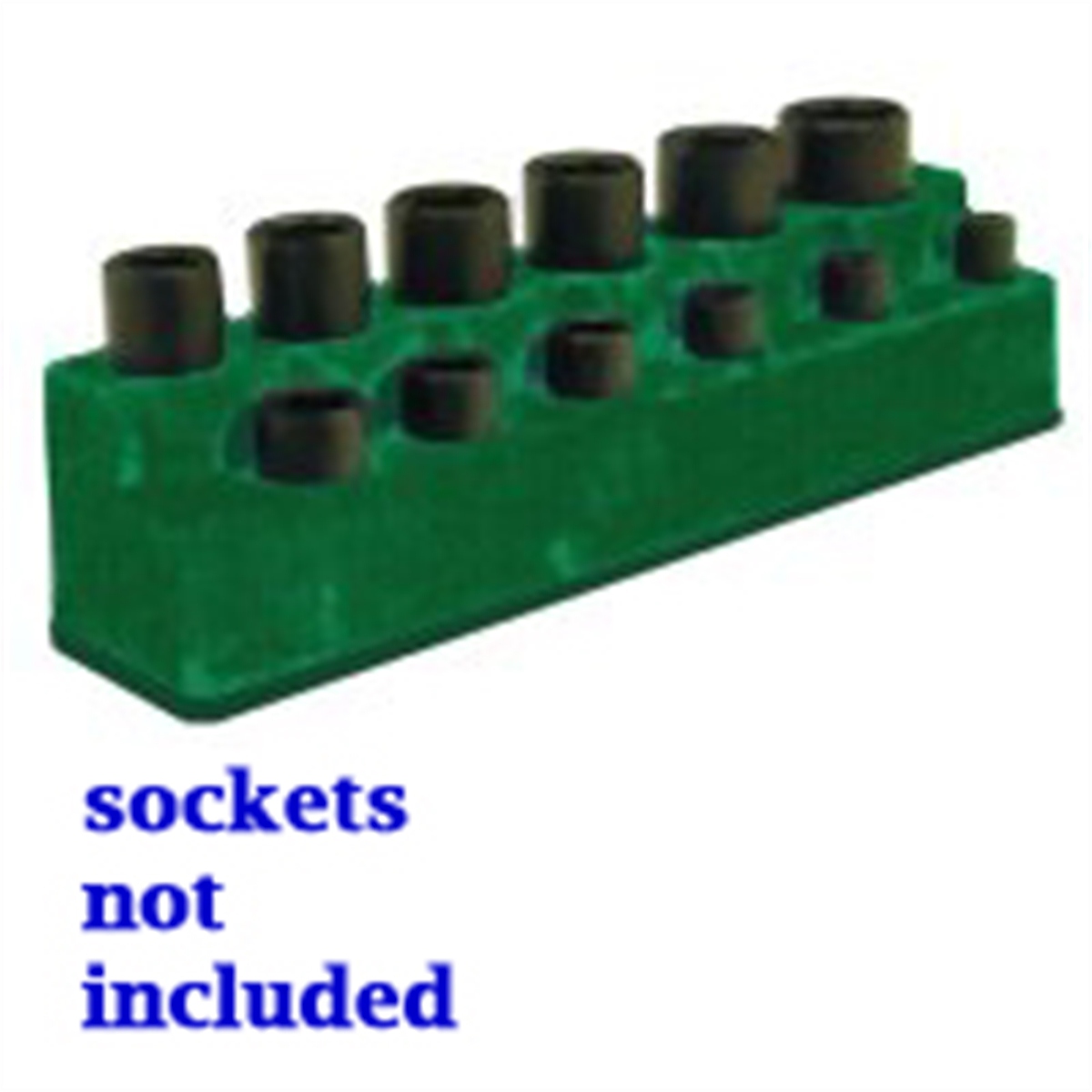 Mechanic's Time Savers SOC HOL 3/8 IMP DK GREEN MAG BASE