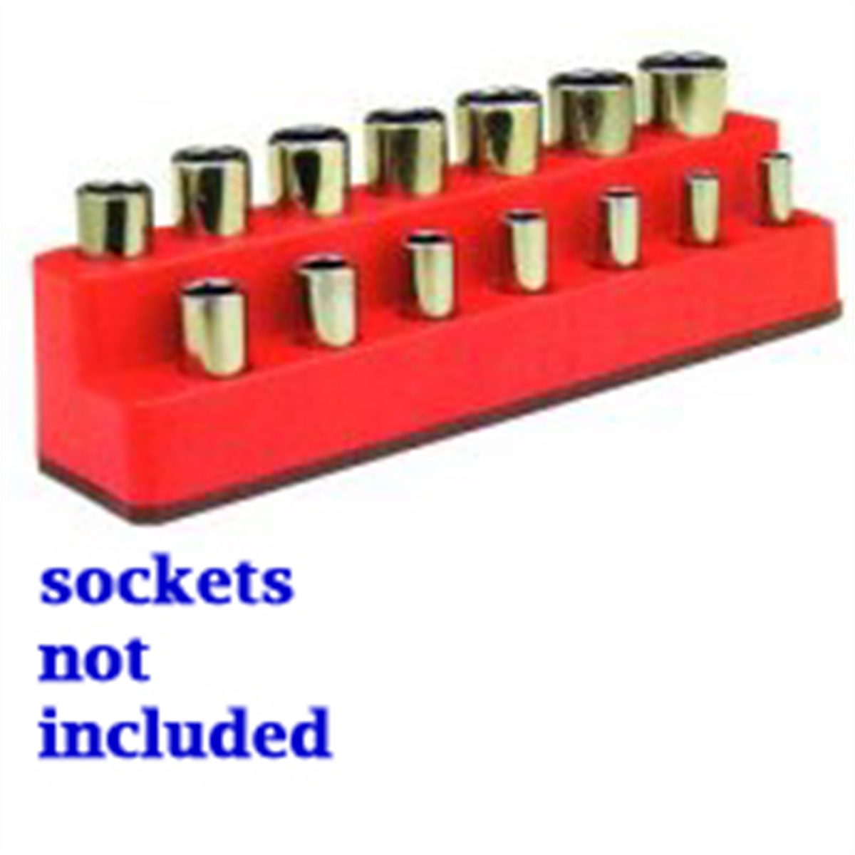Mechanic's Time Savers Soc Hol 3/8 Imp M Red 14 Hole
