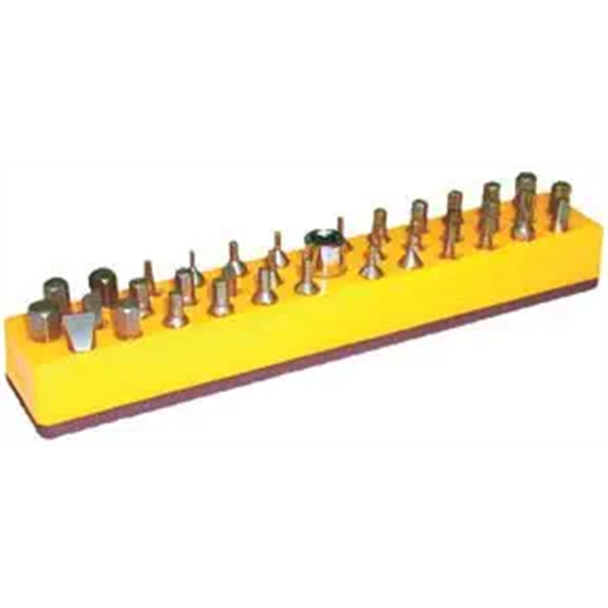 Mechanic's Time Savers BIT HOL 1/4 MAG YELLOW NEON 37H