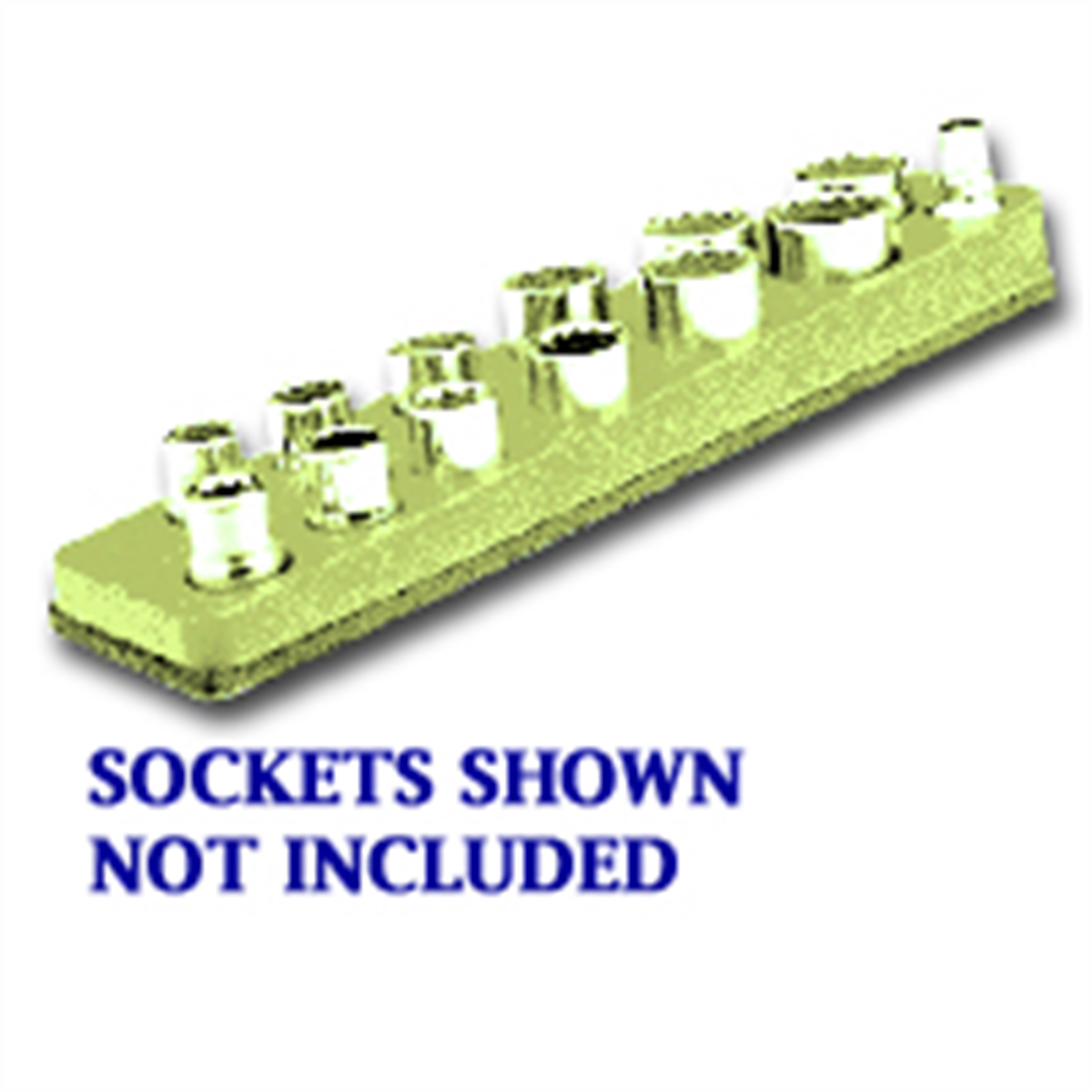Mechanic's Time Savers SOC HOL 3/8 MAG YELLOW NEON