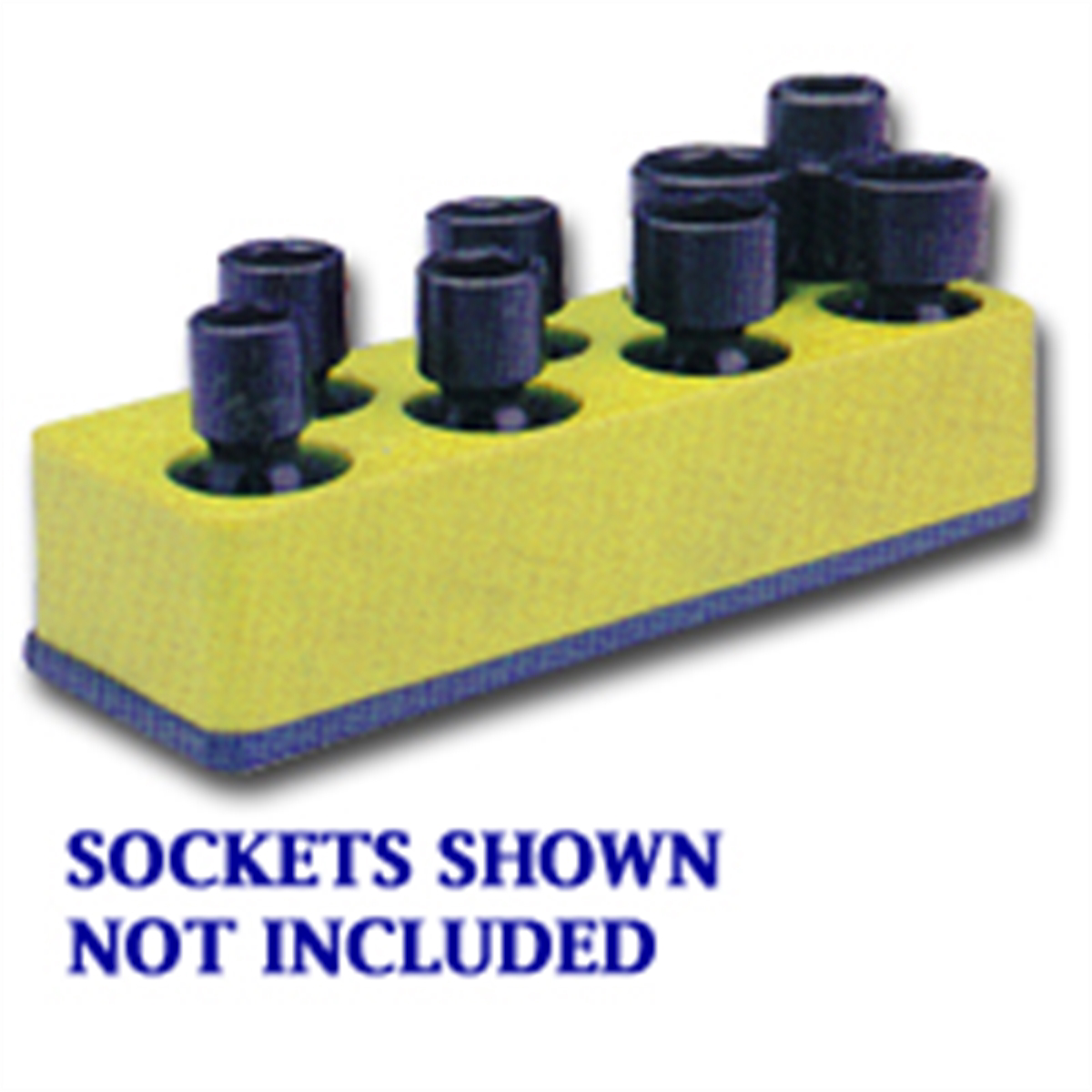 Mechanic's Time Savers - SOC HOL 3/8U IMP YELLOW NEON 8 HOLE