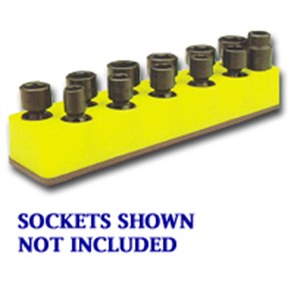 Mechanic's Time Savers SOC HOL 3/8U IMP YELLOW NEON