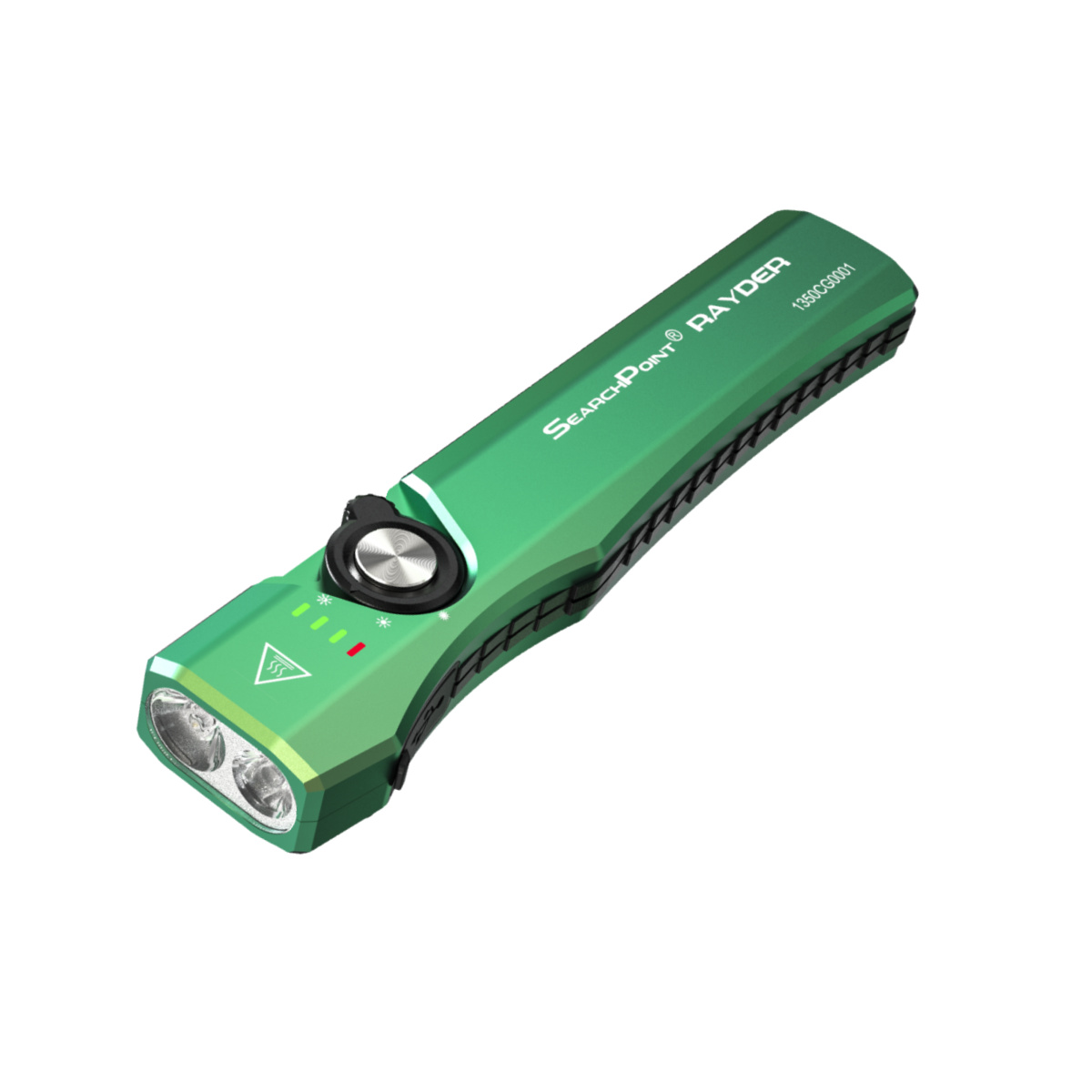 Maxxeon SearchPoint RAYDER 800 Lumen Rechargeable Mini Handheld Flashlight - Green
