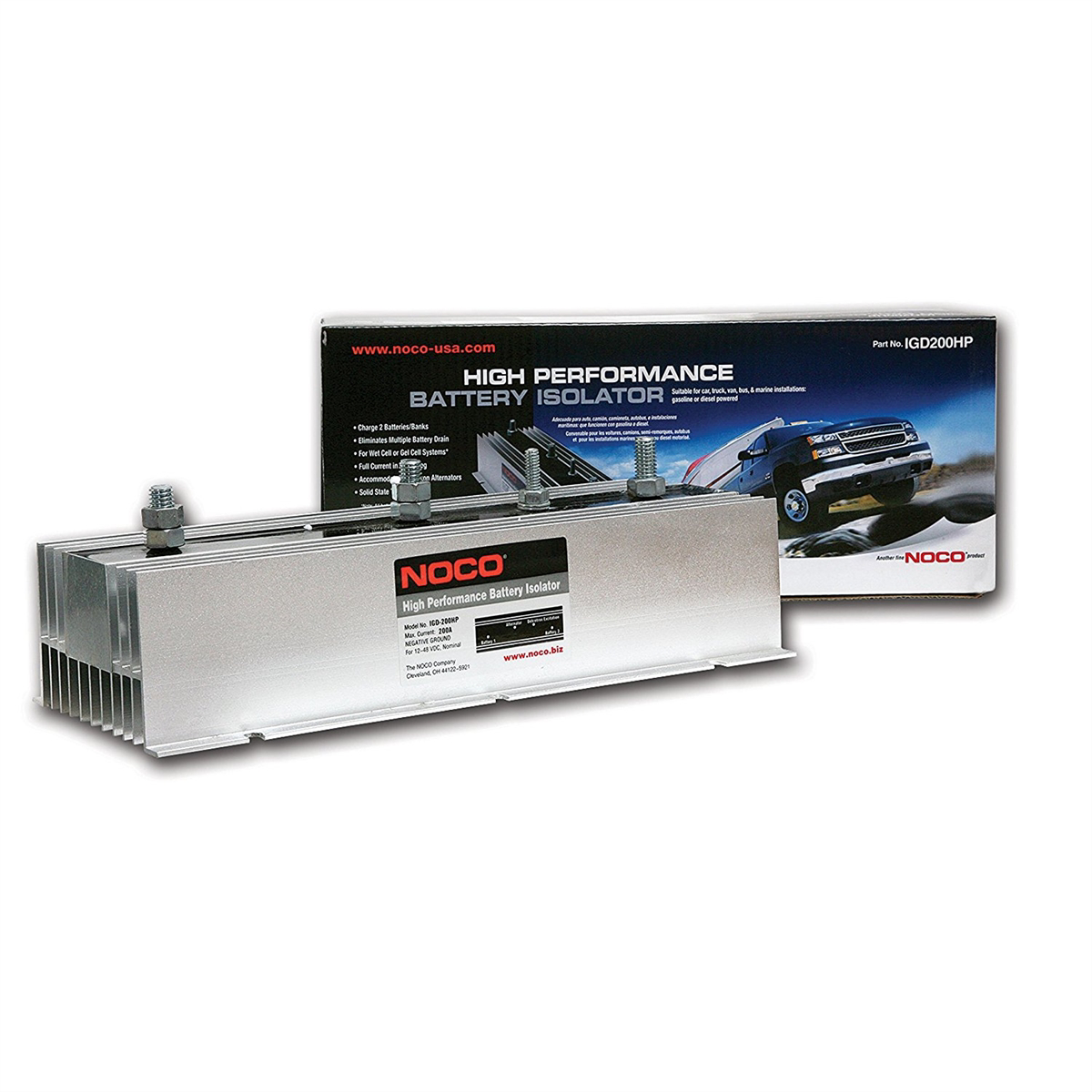Noco Company 200a Hp Battery Isolator