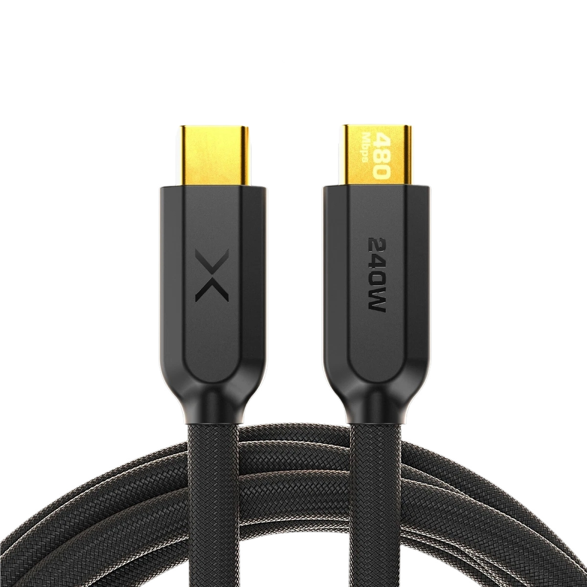NOCO Company XGrid XC1: 240W USB-C to USB-C Cable with E-Marker Chip - 3-Foot - Black
